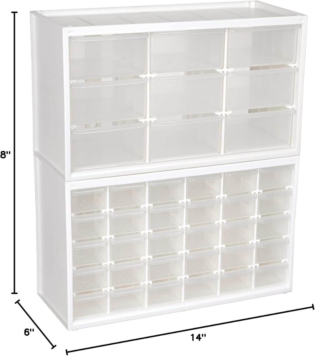 ArtBin Store-in-Drawer Stackable 30-Drawer Cabinet