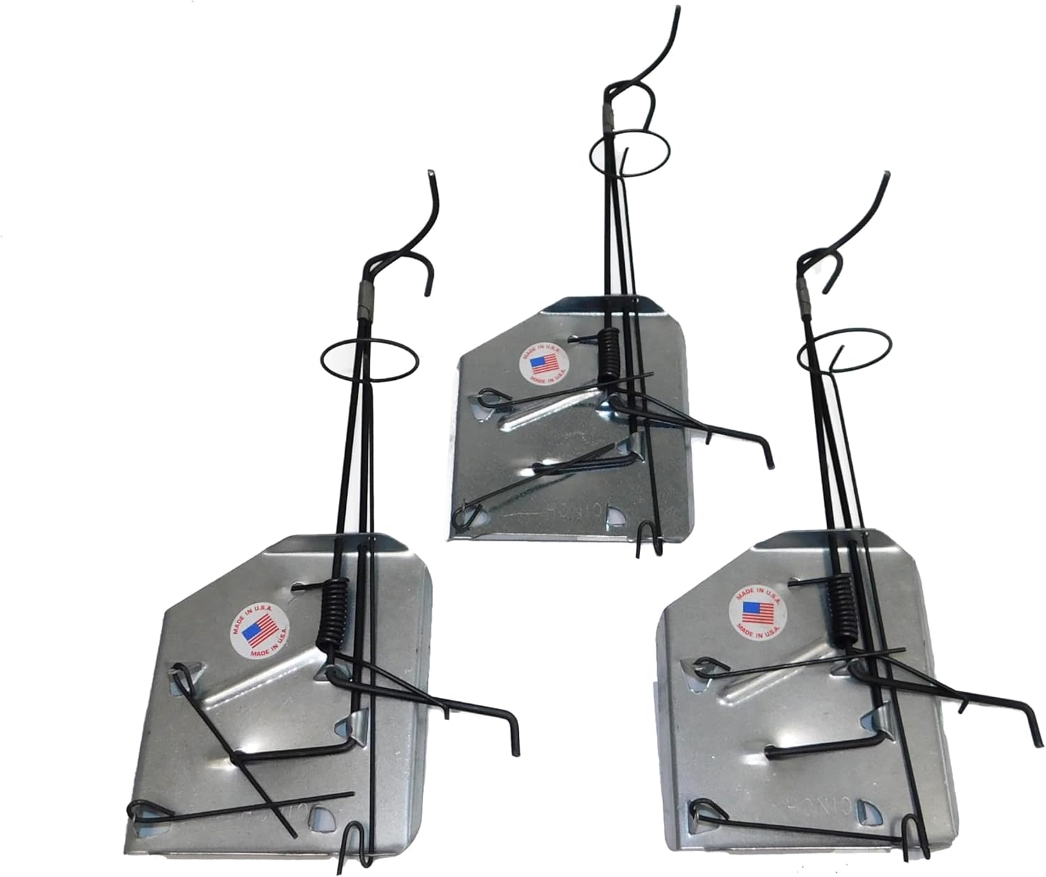 Cinch Gopher Trap - Professional-Grade Gopher Traps That Work Best, Heavy Duty, Reusable Rodent Trapping System - Ideal for Lawns, Gardens, Ranches, and More - Outdoor Use, Medium Size (3 Pack)