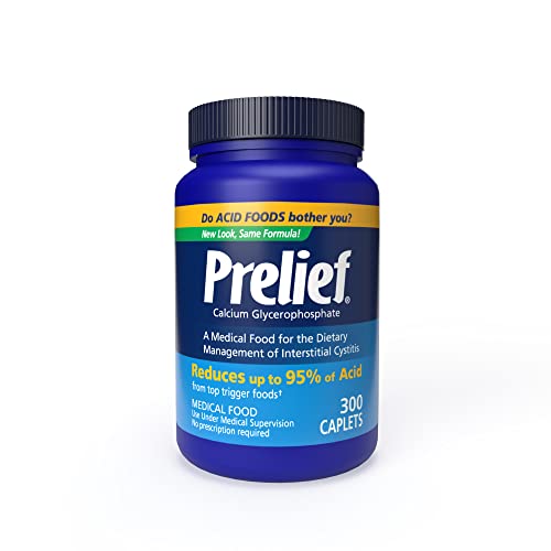 Prelief Acid Reducer Caplets Dietary Supplement, 300 Count.