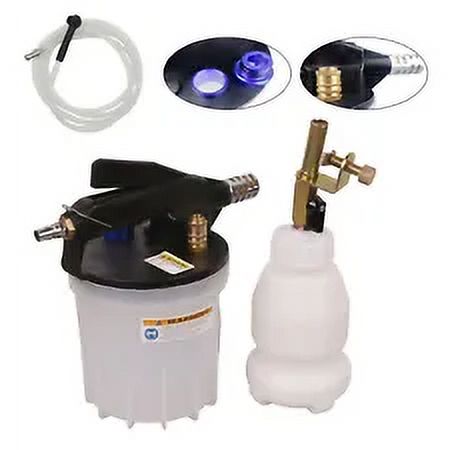 Pneumatic Auto Vacuum Brake Fluid Bleeder Extractor Pump Tool Kit Replace 2L