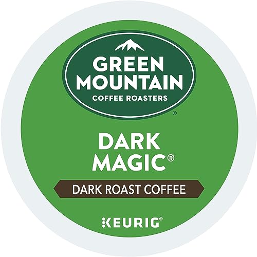Green Mountain Coffee Roasters Dark Magic Keurig Single-Serve K-Cup Pods, Dark Roast Coffee, 72 Count