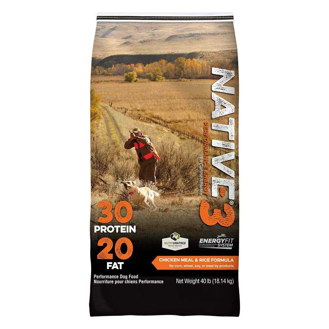 Kent Native Level 3 Performance Dog Food 40 Pounds - Pet Supplies online store