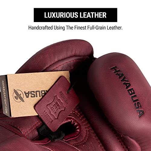 Hayabusa T3 LX Leather Boxing Gloves Men and Women for Training Sparring Heavy Bag and Mitt Work