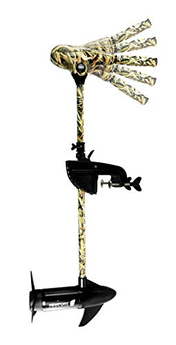 Newport X-Series 55lb Thrust Transom Mounted Saltwater Electric Trolling Motor w/LED Battery Indicator (36