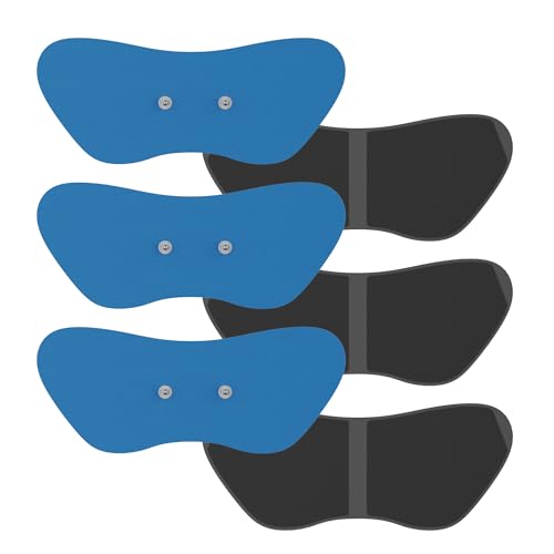 PainX TENS Wireless Tens Unit Muscle Stimulator with EMS - FSA Tens Unit for Back Pain, Knee, Neck and Face with Remote Control, Portable Tens Unit Wireless, Rechargeable Electrode Pad