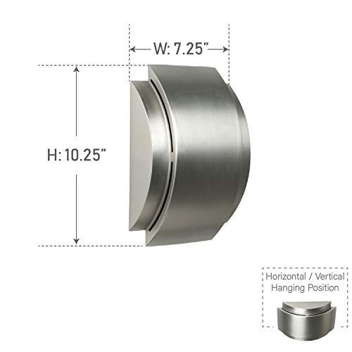 Craftmade CH1901-SS Designer Contemporary Door Chime, Stainless Steel (10.25