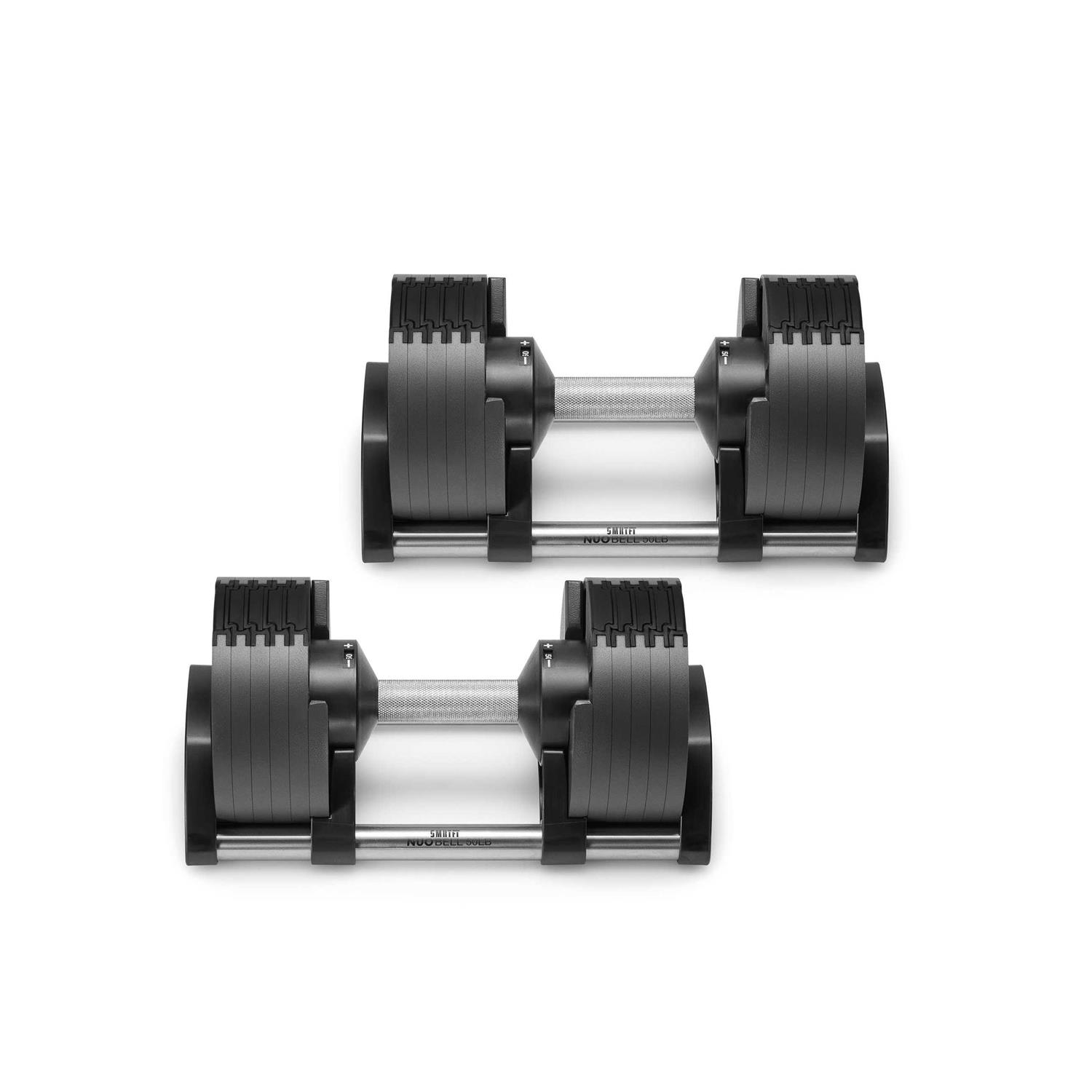SMRTFT NUOBELL 50lb Adjustable Dumbbells - Sports Supplies Online Store