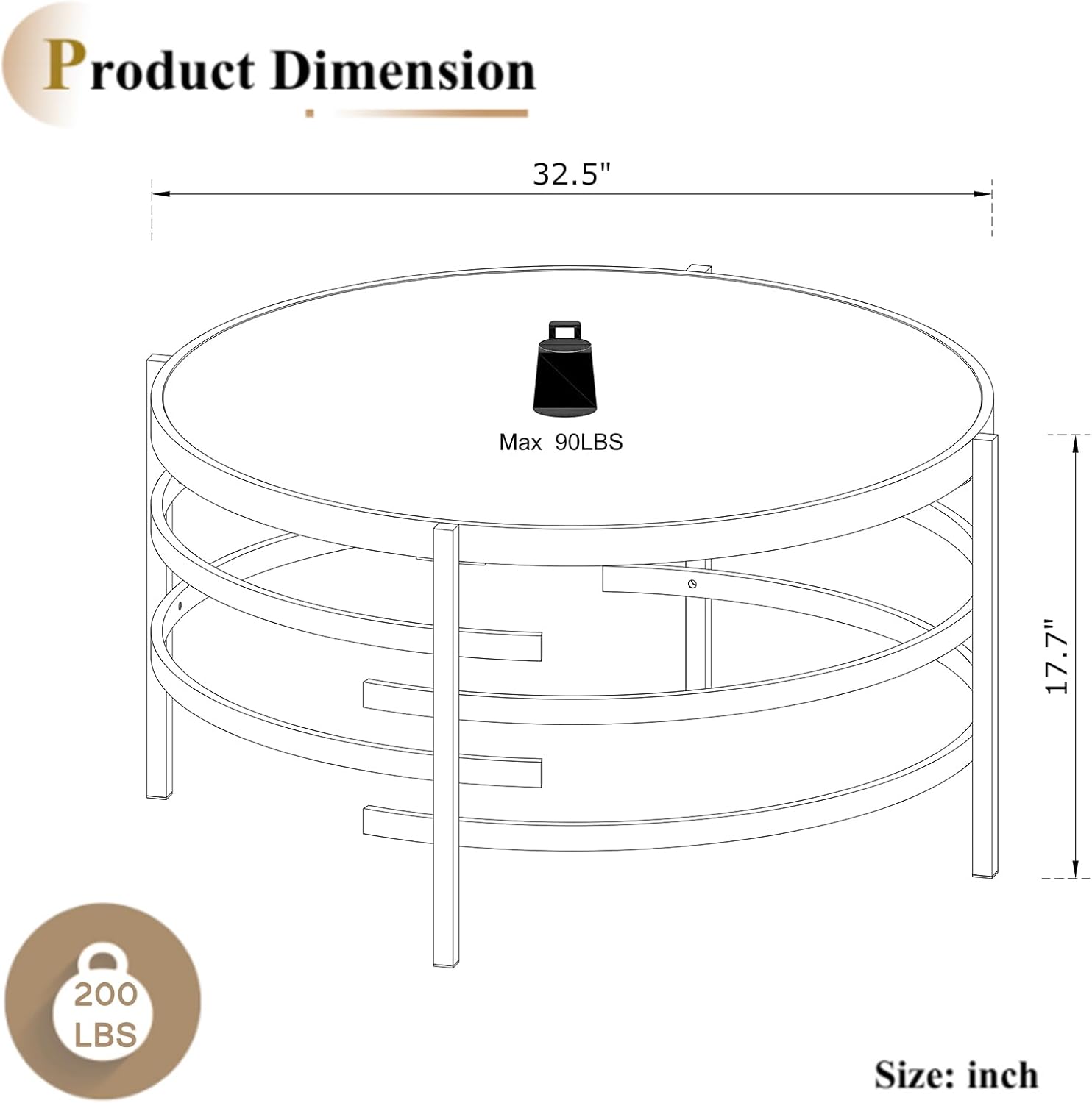 Goujxcy Modern Round Coffee Table, Elegant Coffee Table with Faux Marble Sintered Stone & Irregular Silver Metal Frame, 32.5in Cocktail Tea Table Center Table for Living Room Apartent Small Place