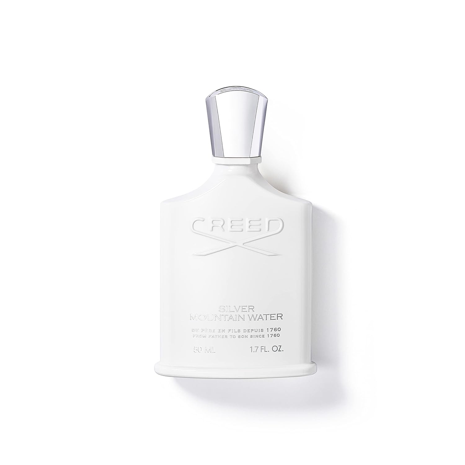 Creed Silver Mountain Water, Men's Luxury Cologne, Citrus, Fruity & Woody Fragrance, 50ML / 1.7 Fl Oz