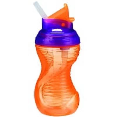 Munchkin Mighty Grip Flip Straw Cup - 10 Oz, 3 Pack