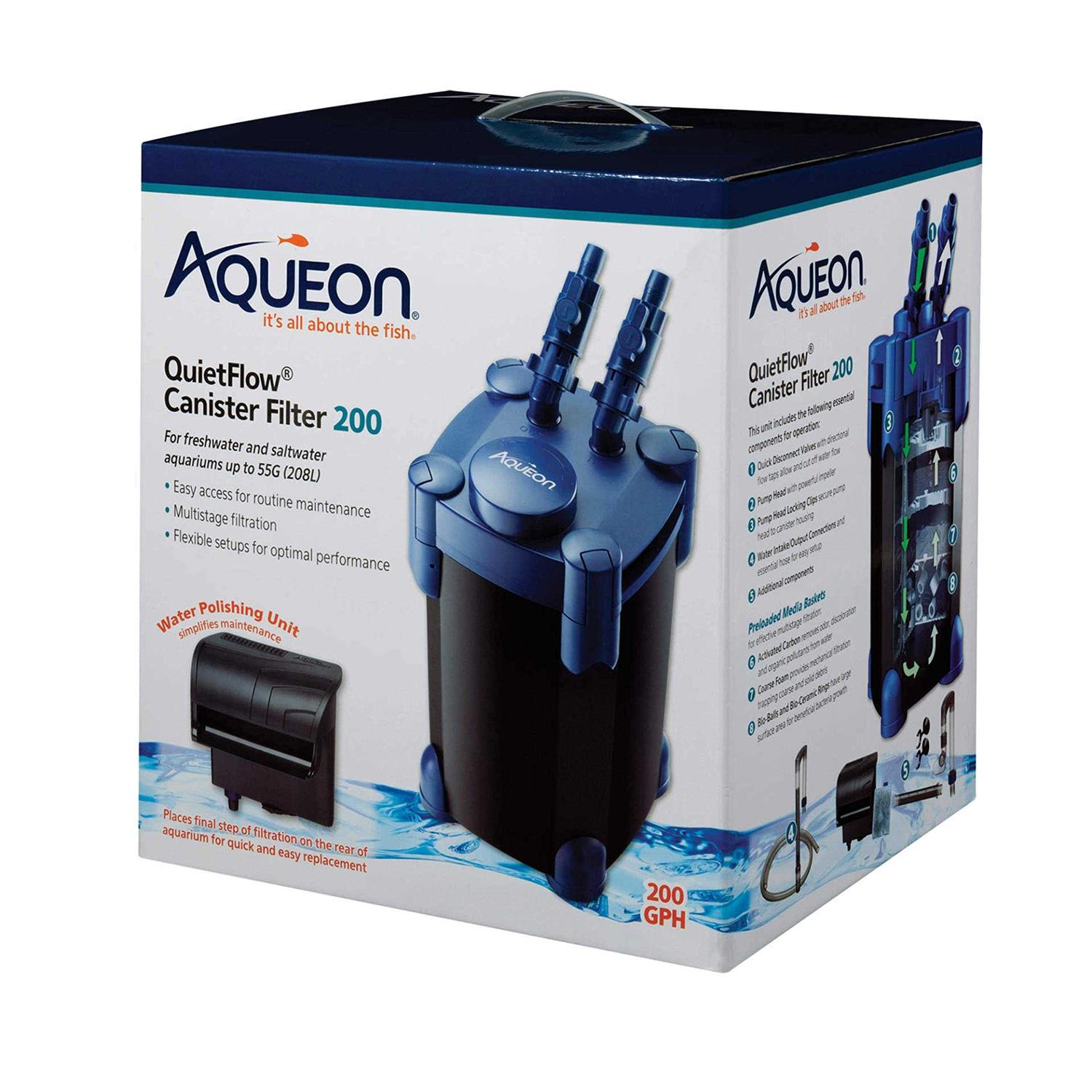 Aqueon QuietFlow Canister Filter - Pet Supplies online store