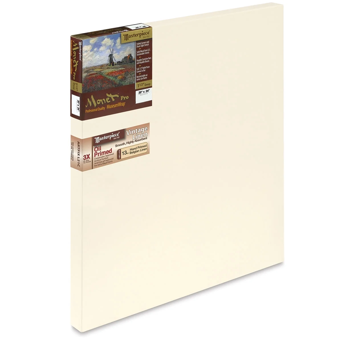 Masterpiece Monet Pro Linen Canvas - 20