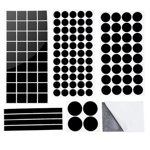 132 Pcs Non Slip Self-Adhesive Silicone Cuttable Furniture Pads，Anti-Sliding Anti-Scratch Rubber Floor Protectors for Any Furniture and Appliances - Matte