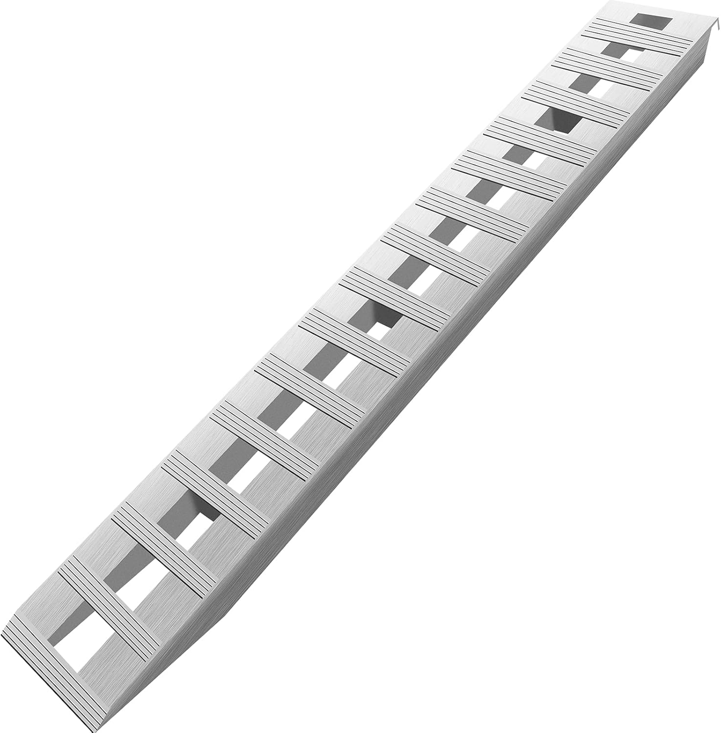 BestEquip 84x14 Inch Aluminum Ramps 6000LBS Capacity Car Trailer Truck ATV Ramps 1 Pair 2 Ramps