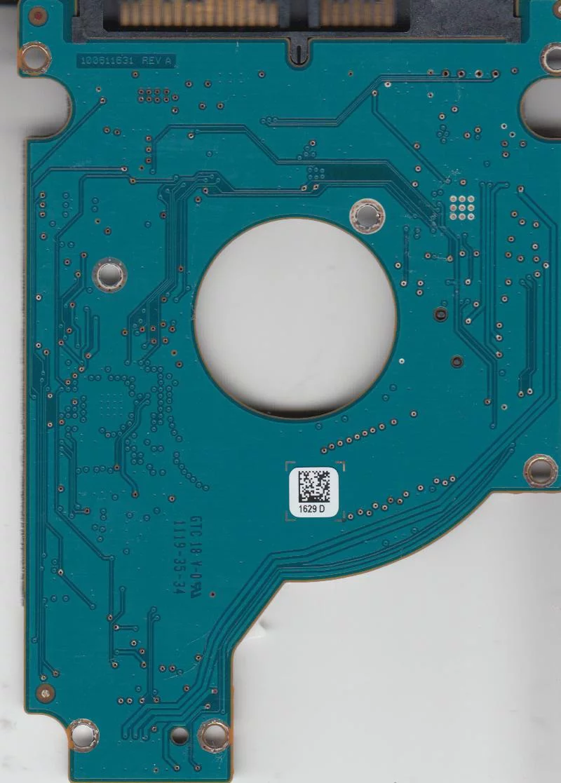 ST320LT007, 9ZV142-071, 0004LVM1, 1629 D, Seagate SATA 2.5 PCB