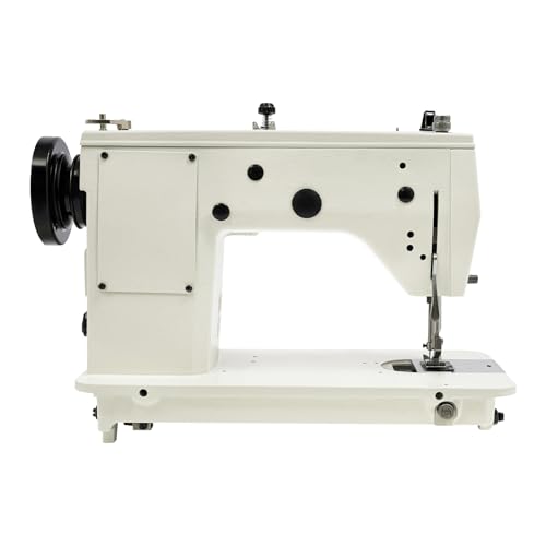 Sewing Machines, Industrial Heavy Duty Full Featured Machine with Accessory Kit and Adjusting Stitch Clamp, Straight Stitch Fabrics Sewing Machine for Beginner, Garment Factory, Home Enthusiast