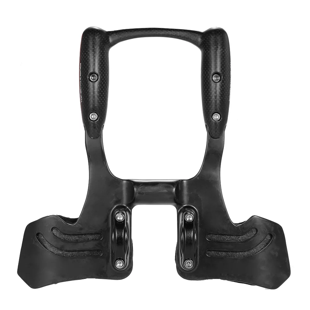 Lixada Carbon Fiber Aerobar Bike Road Triathlon Arm Rest Handlebars - Experience Superior Control and Stability on Your Bike