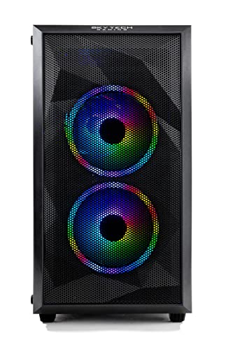 SkyTech Archangel 3.0 Gaming Computer PC Desktop - Ryzen 5 3600 6-Core 3.6GHz, RTX 2060 6G, 500GB SSD, 16GB DDR4 3000, RGB Fans, AC WiFi, Windows 10 Home 64-bit, White
