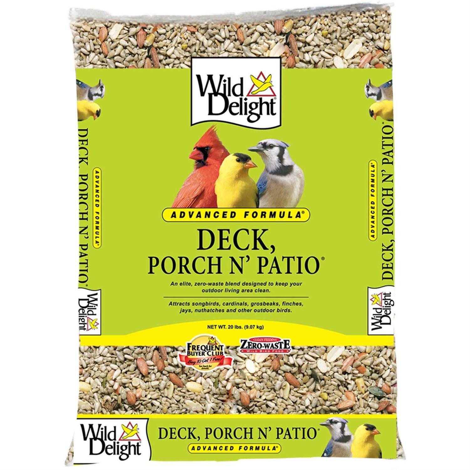Wild Delight Deck Porch N' Patio Bird Seed - Pet Supplies online store