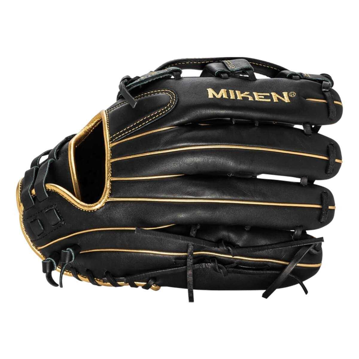 Miken Gold Pro Series 13.5 inch PRO135-BG Slowpitch Softball Glove - Sports Supplies Online Store