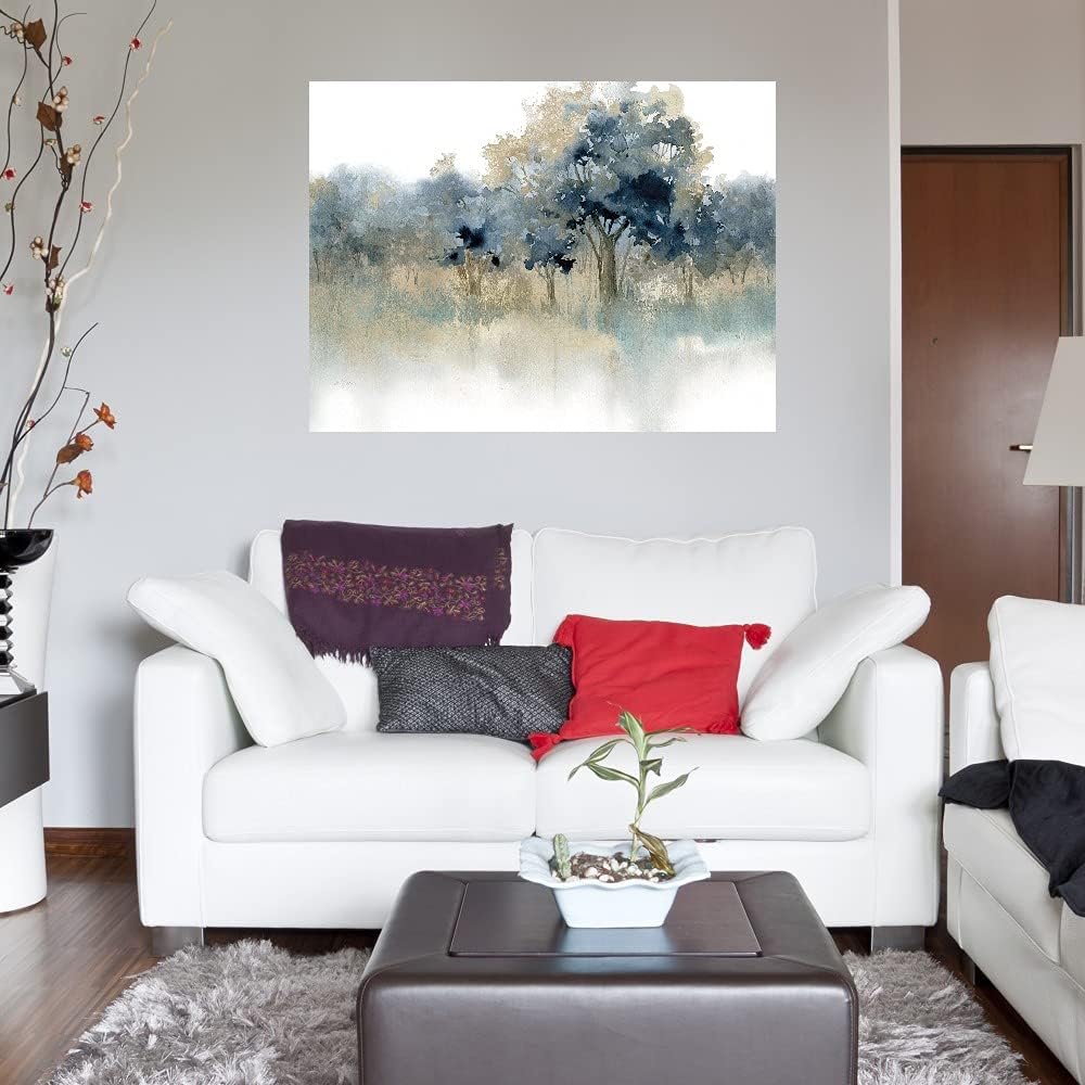 Fine Art Canvas Waters Edge II Canvas Wall Decor by Artist Carol Robinson for Living Room, Bedroom, Bathroom, Kitchen, Office, Bar, Dining & Guest Room - Ready to Hang - 43 in x 32 in