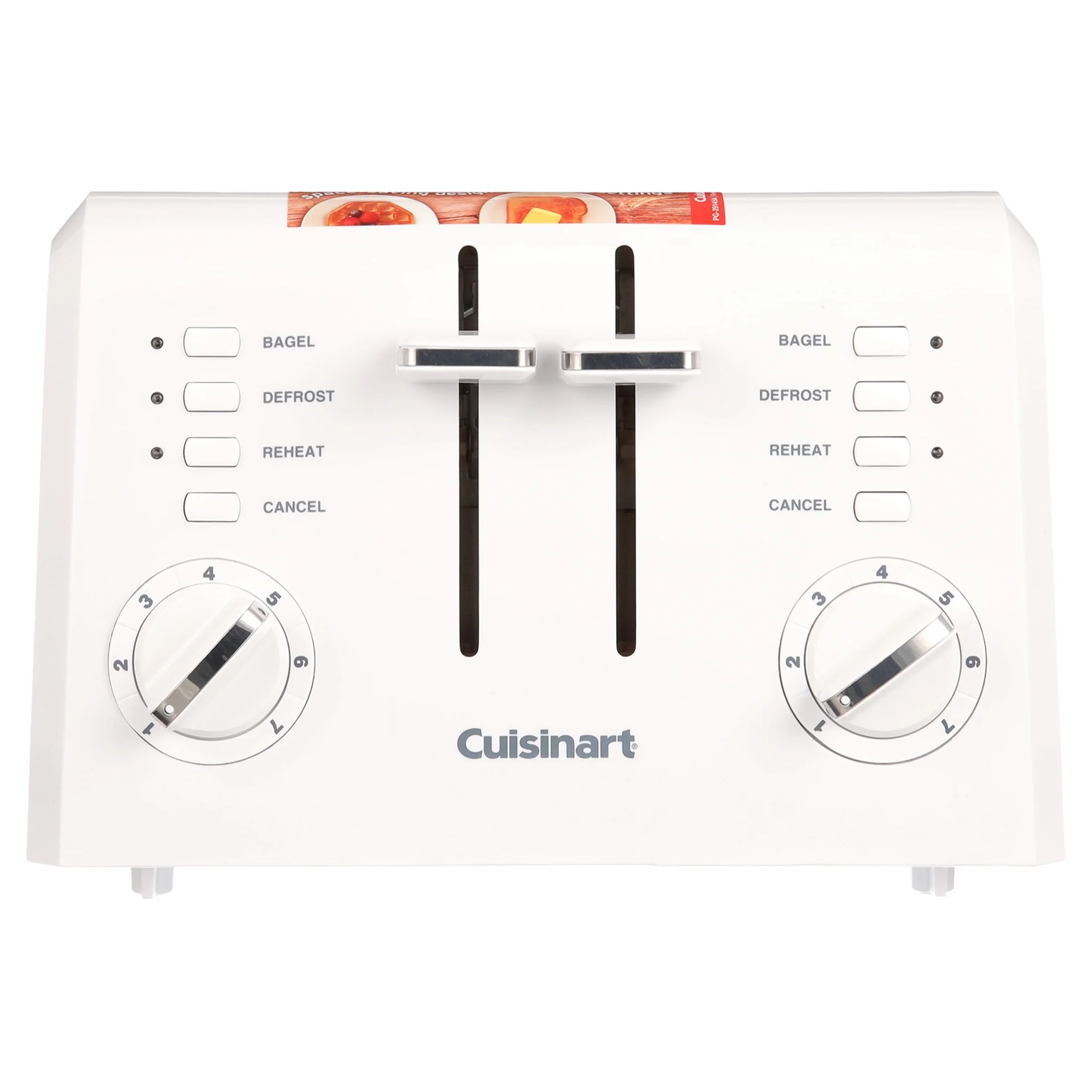 Cuisinart Toasters 4 Slice Compact Plastic Toaster, New, CPT-142P1