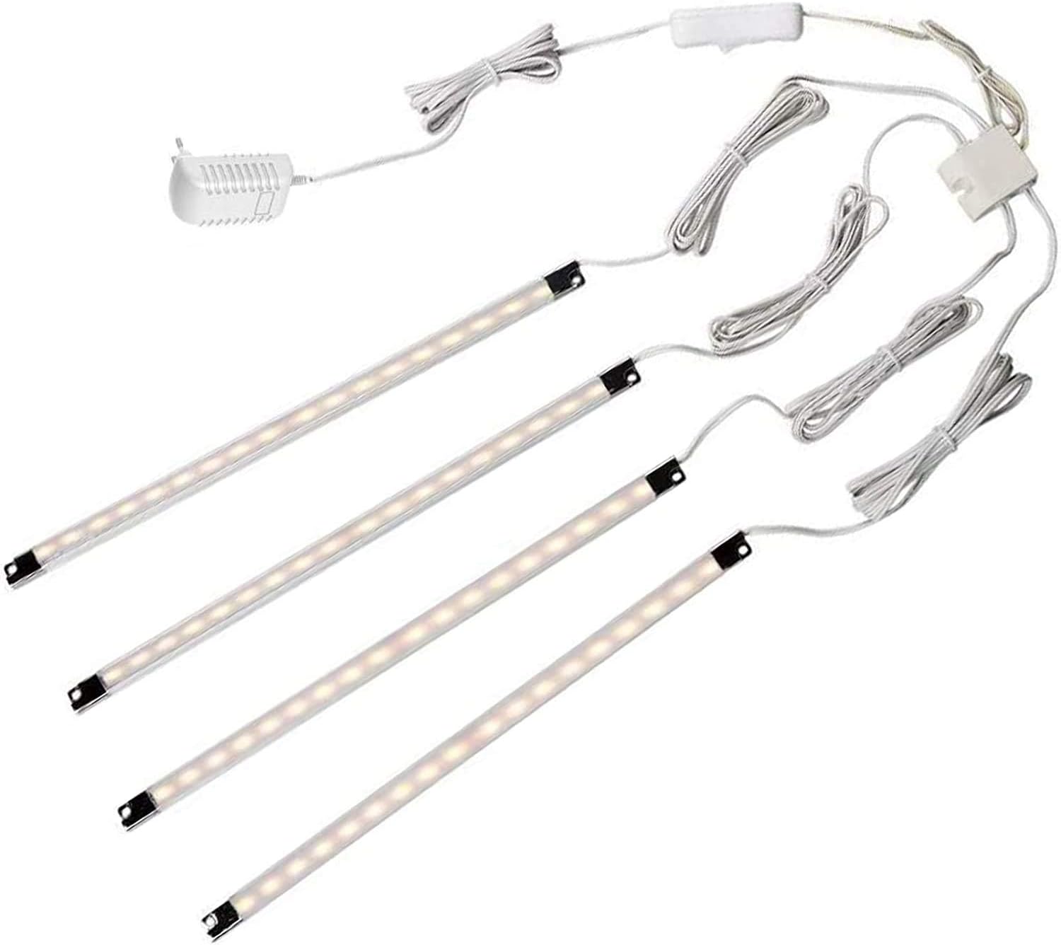 Under Cabinet Lighting - Cefrank Bookshelf Light Bar - UL-listed - Low Profile - Energy Saving - Cool to Touch - Soft Warm White