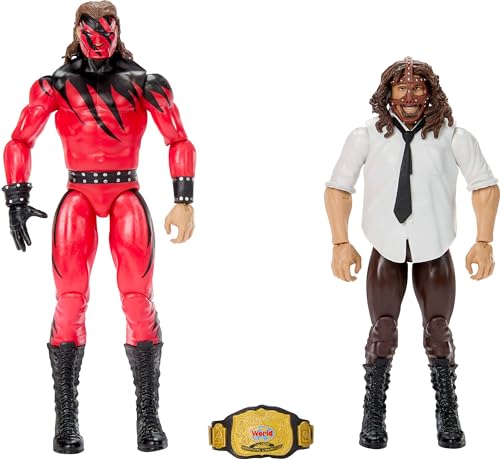 Mattel WWE Main Event Showdown Mankind & Kane 2-Pack