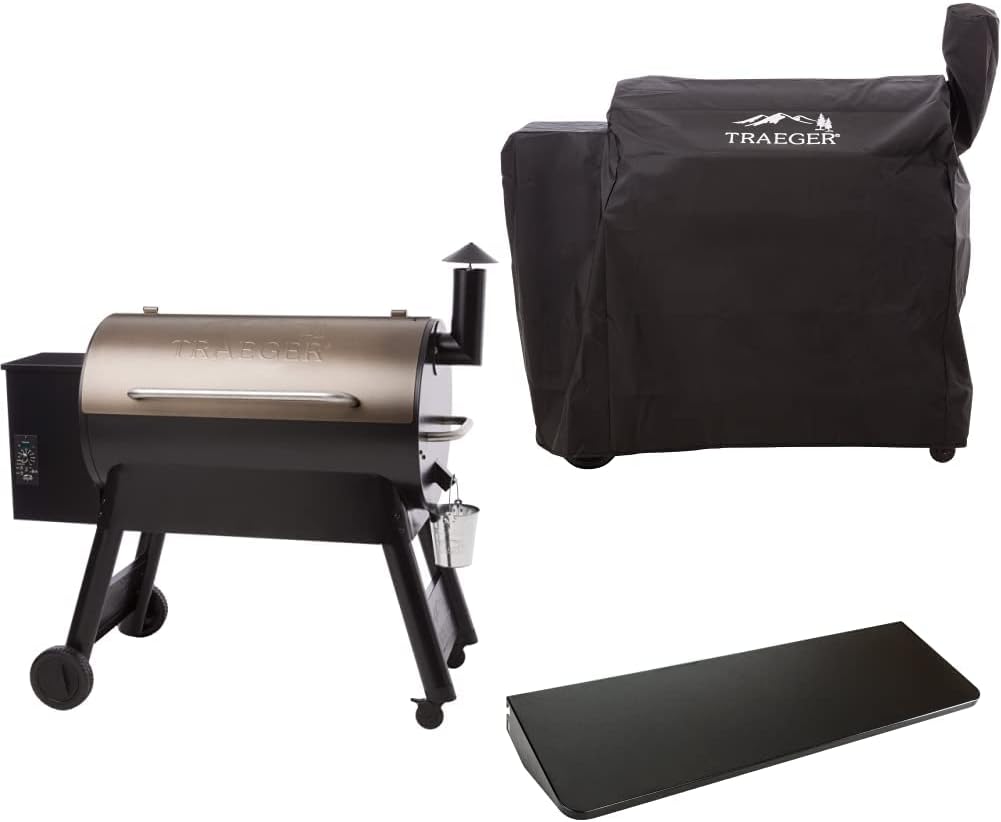 Traeger Grills Pro Series 34 Electric Wood Pellet Grill and Smoker, Bronze