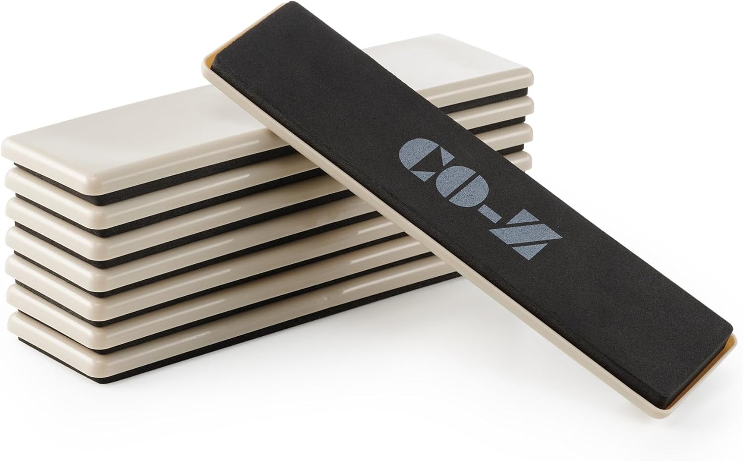 CO-Z Large Furniture Sliders Rectangle Reusable Furniture Sliders for Carpet, Heavy-Duty Furniture Gliders Movers for Hardwood Floors - 8 Pack, 2 1/2