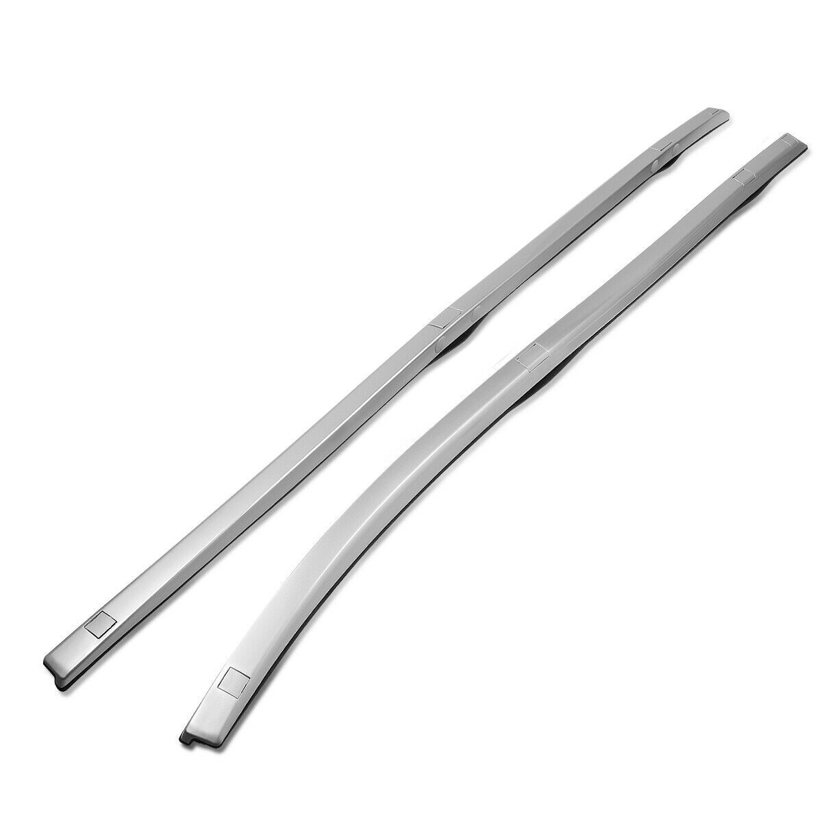 Teledu For 12-16 Honda CR-V LX/EX Pair ABS OE Style Bolt-On Roof Rail Side Rack Silver