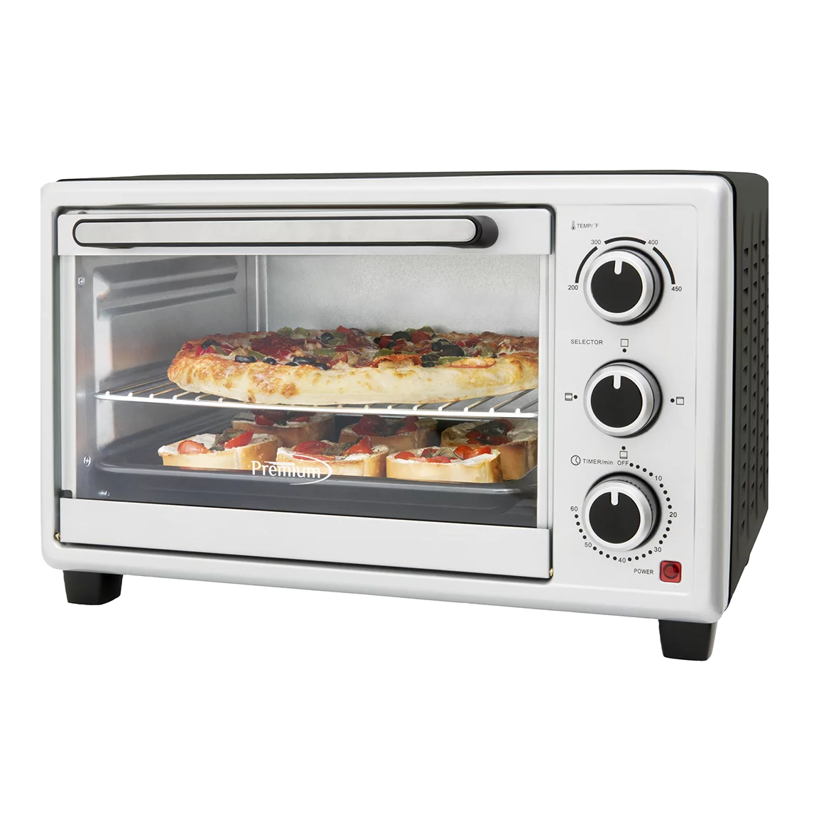 Premium New 6-Slice Toaster Broil Oven 11
