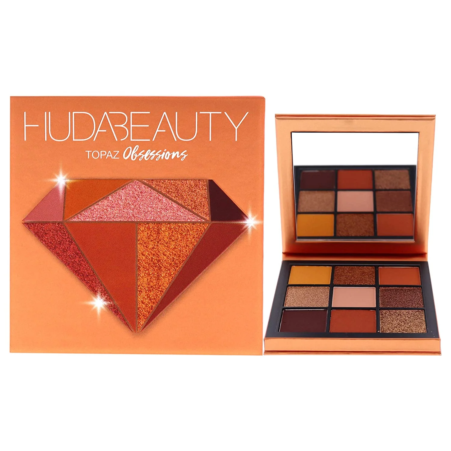 Huda Beauty Obsessions Eyeshadow Palette - Topaz Women Eye Shadow 0.04 oz