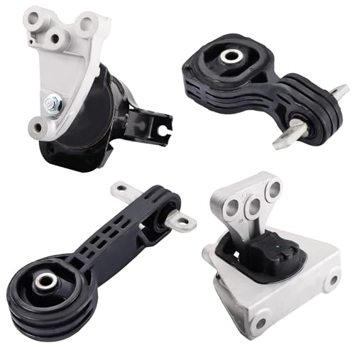 Engine Motor and Transmission Mount Kit Set of 6 Compatible with 2003/2004/2005/2006/2007 Ho~n~da Accord LX EX SE 3.0L Automatic Trans, Replaces# A4527HY A4526HY A4525 A4544 A4517 A4524