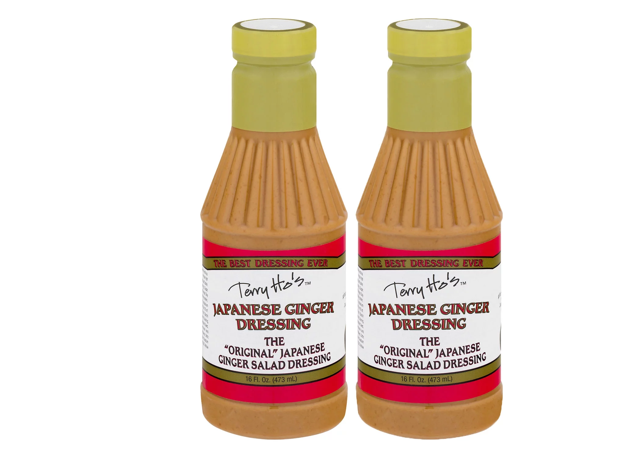 Terry Ho's Japanese Ginger Dressing Japanes Steakhouse Salad Dressing Gluten Free 16 oz