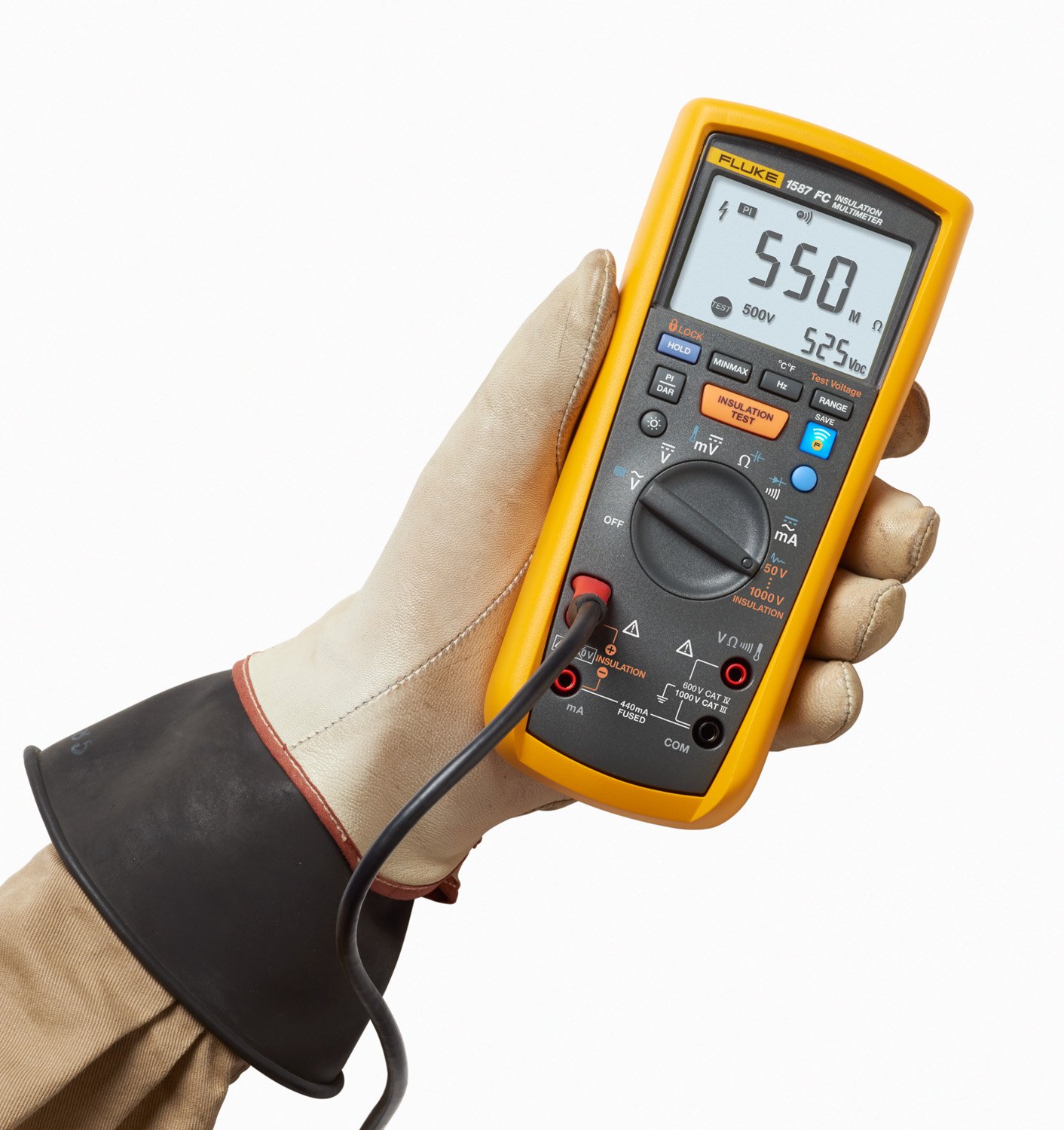 Fluke - Fluke-1587 FC Fluke 1587 FC 2-In-1 Insulation Multimeter