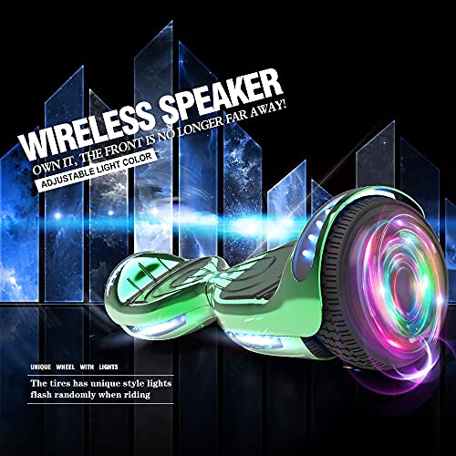 Hoverboard Certified HS2.01 Bluetooth Flash Wheel with LED Light Self Balancing Wheel Electric Scooter