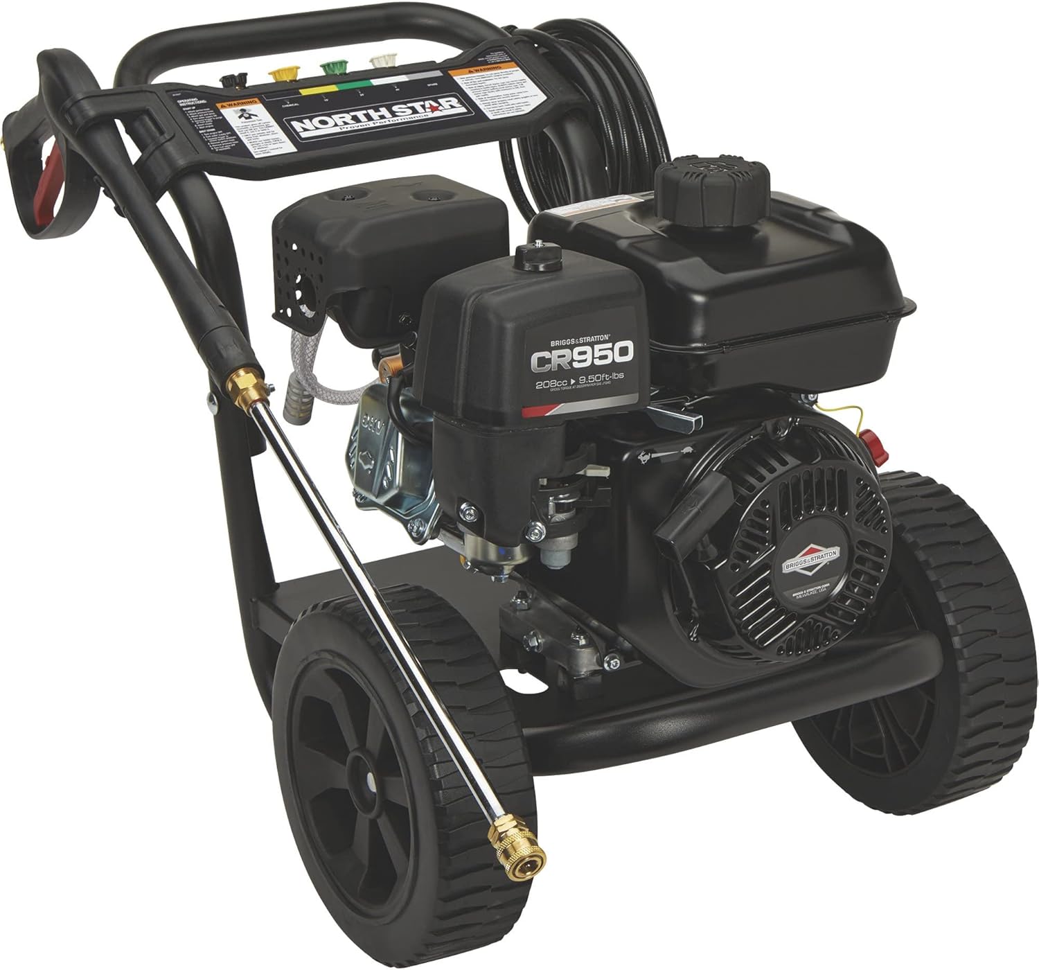 NorthStar Gas Cold Water Pressure Washer 2.5 GPM, 3200 PSI