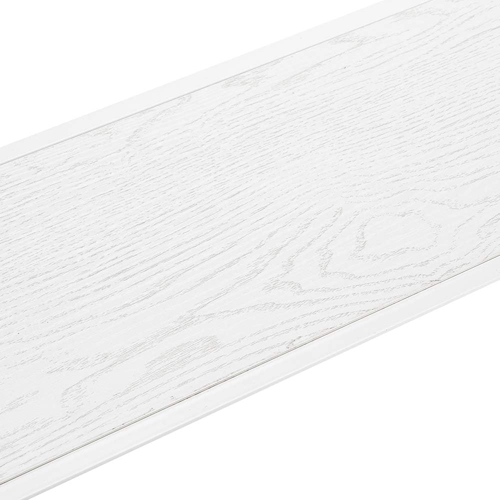 Console Table - Sofa Table, Behind Couch Entry Way , Rustic Wooden Foyer Tables for entryway, Modern ative Wood Accent Furniture Narrow Long Hallway White