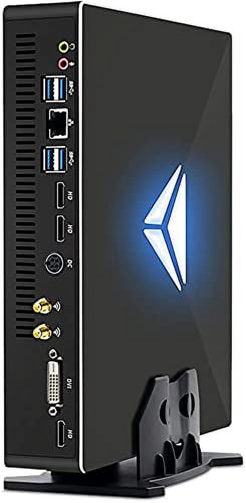 PARTAKER Mini Gaming PC,Desktop Computer,Powerful Mini PC with Core i5 10400F Hexa Core Processor, 32GB DDR4 1TB SSD, GTX1050Ti, 4K, Dual Monitor Capable, Win10 Pro