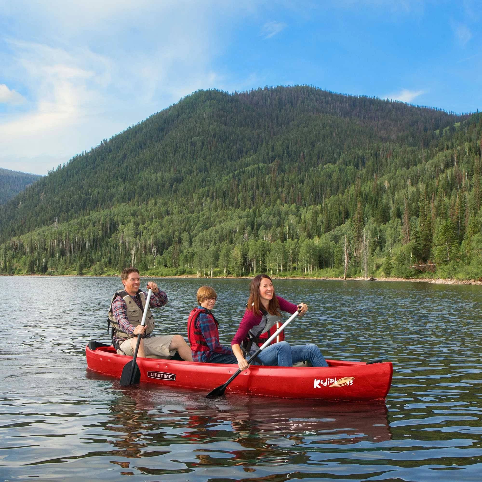 Lifetime Kodiak Red Canoe
