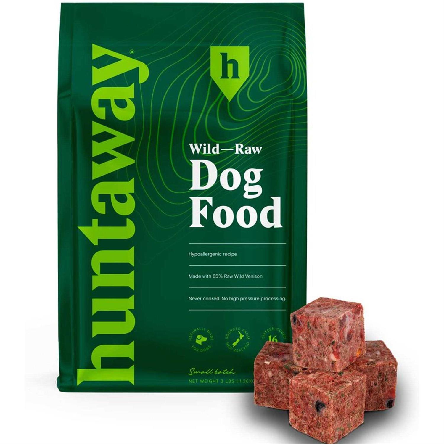 Huntaway Frozen Wild Venison Raw Dog Food - Pet Supplies online store