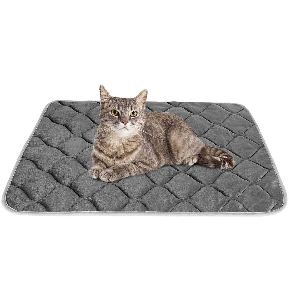 ULIGOTA Self Heating Cat Mat Thermal Pet Bed Mat Self-Warming Pet Crate Pad - Pet Supplies online store