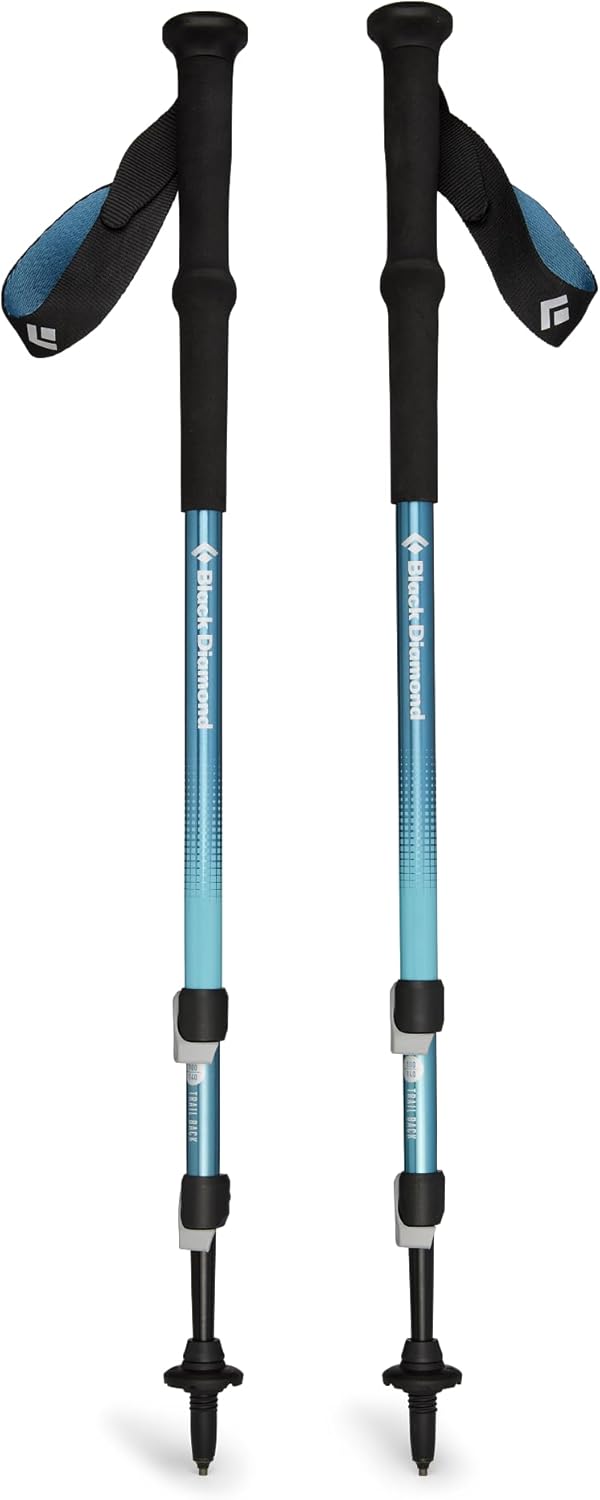Black Diamond Trail Back Trekking Poles, Creek Blue