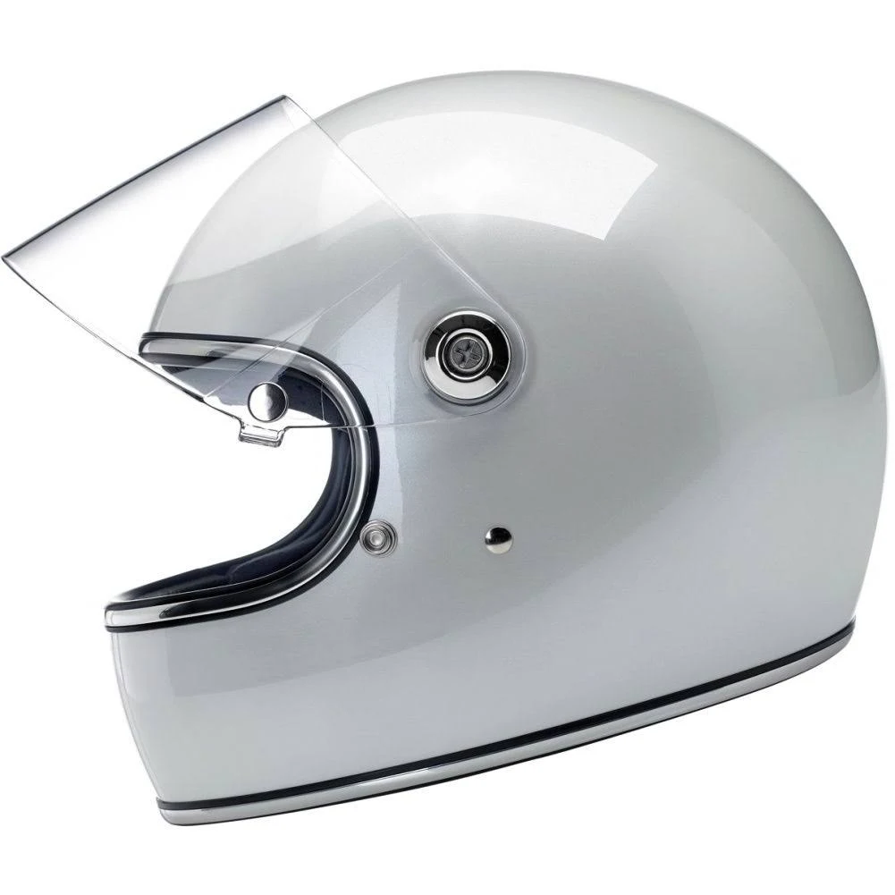 Biltwell Gringo S Helmet (Metallic Pearl White)