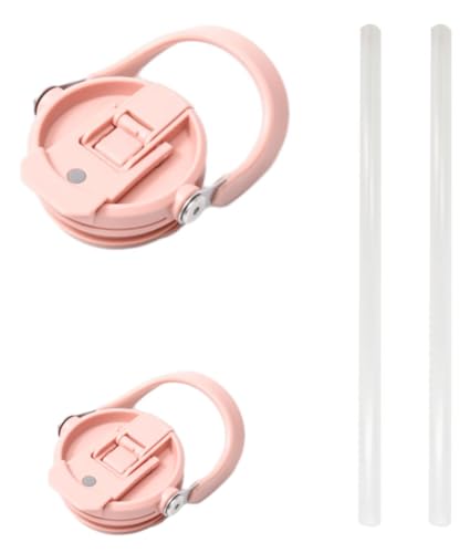 40 OZ Tumbler Lids for Stanley Cup, 2 Pack Replacement Lids Fit for Stanley Adventure Quencher,Spill Proof Splash Resistant Tumbler Lids, Reusable Tumbler Cover for Stanley Cup