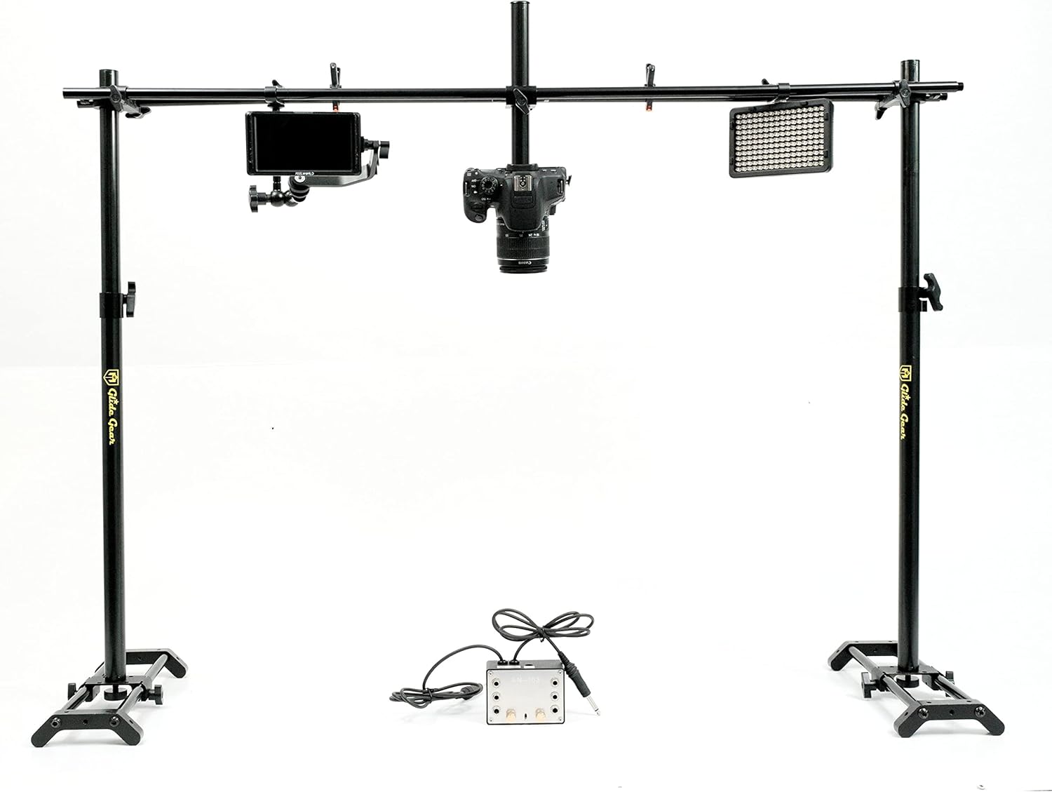 Glide Gear OH 200 Modular/Adjustable Video Camera Smartphone Overhead All Metal Flat Lay Rig Mount