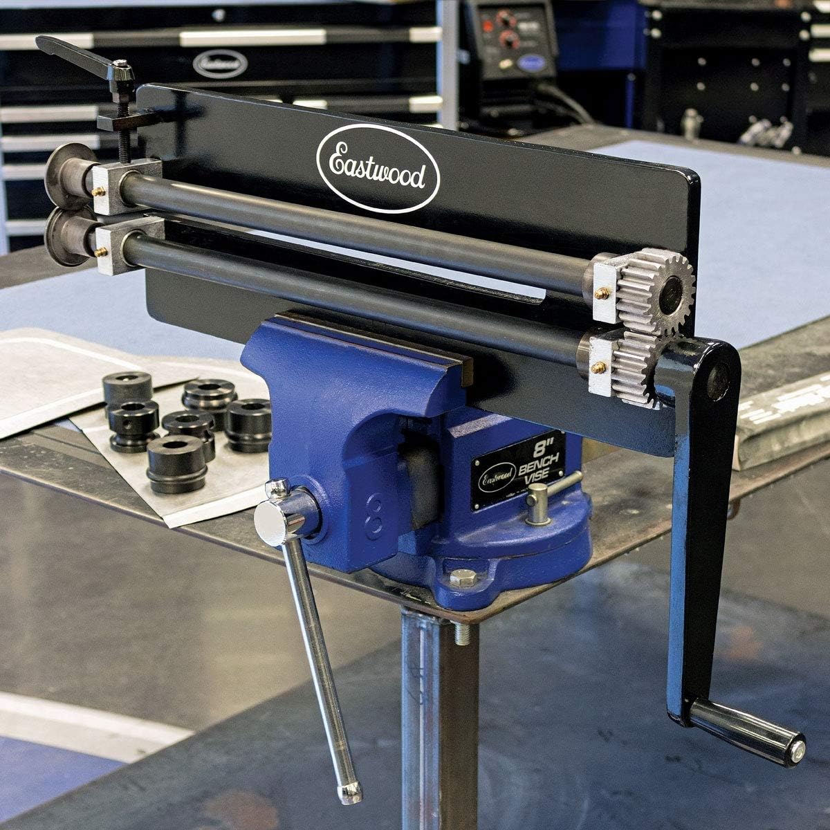 Eastwood Metal Bead Roller Create Channels Flanges Profiles Durable Steel Construction