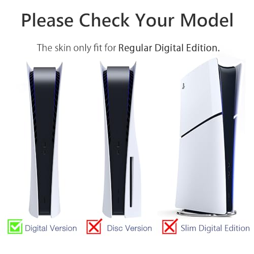 PS5 Skin - Digital Edition Console and Controller Accessories Cover Skins PS5 Controller Skin Gift ps5 Skins for Console Full Set PS5 Skin Spider Red