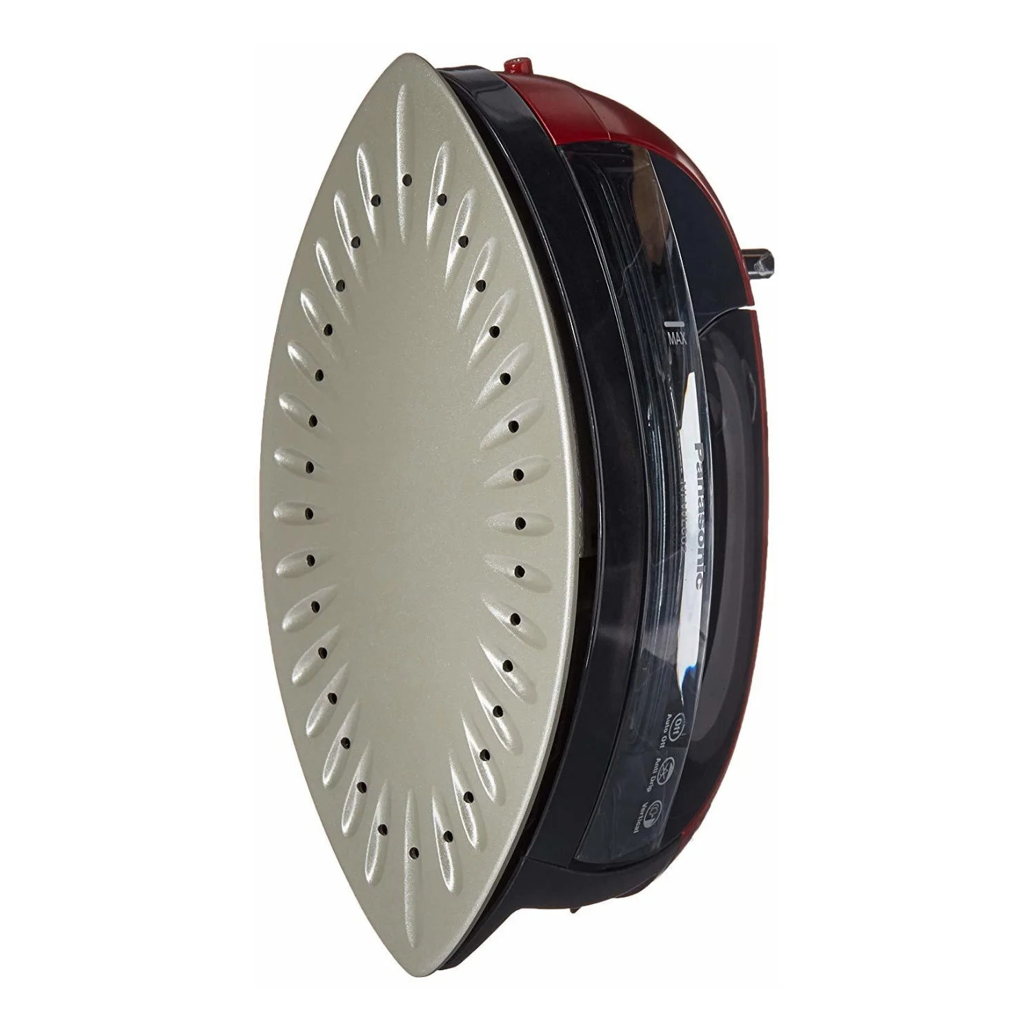 Panasonic 360-Degree Ceramic Cordless Freestyle Iron (Metallic Red)